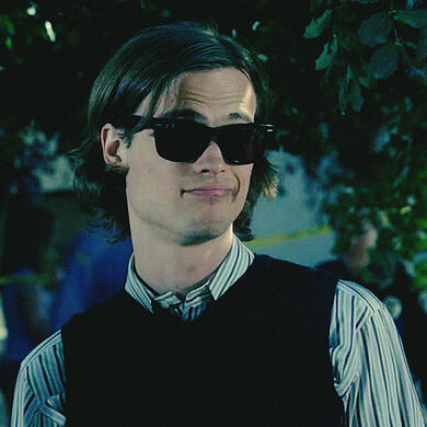 Matthew Gray Gubler as Spencer Reid from Criminal Minds